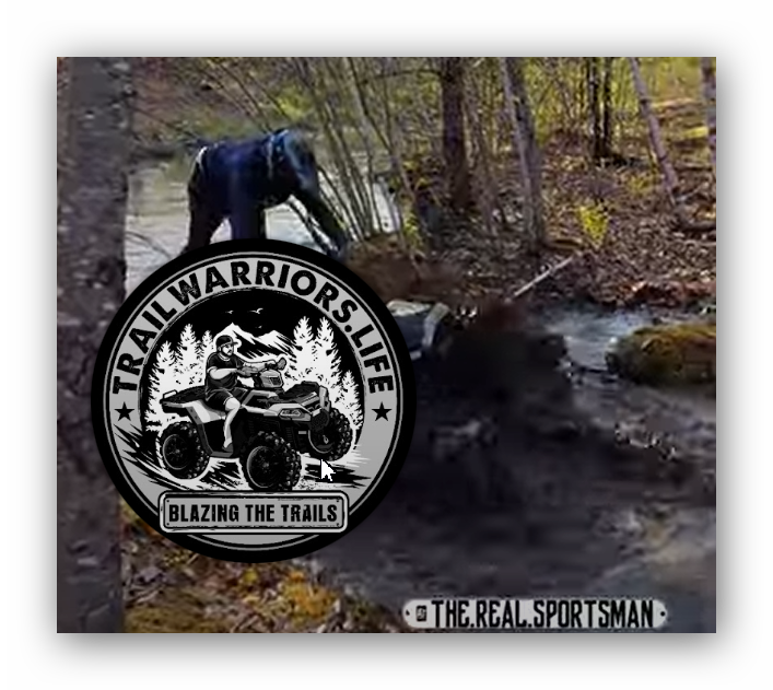 2019 Polaris Sportsman 850sp ATV "White Lightning" Trailwarriors.LIfe New Hampshire Trail Riders mudding