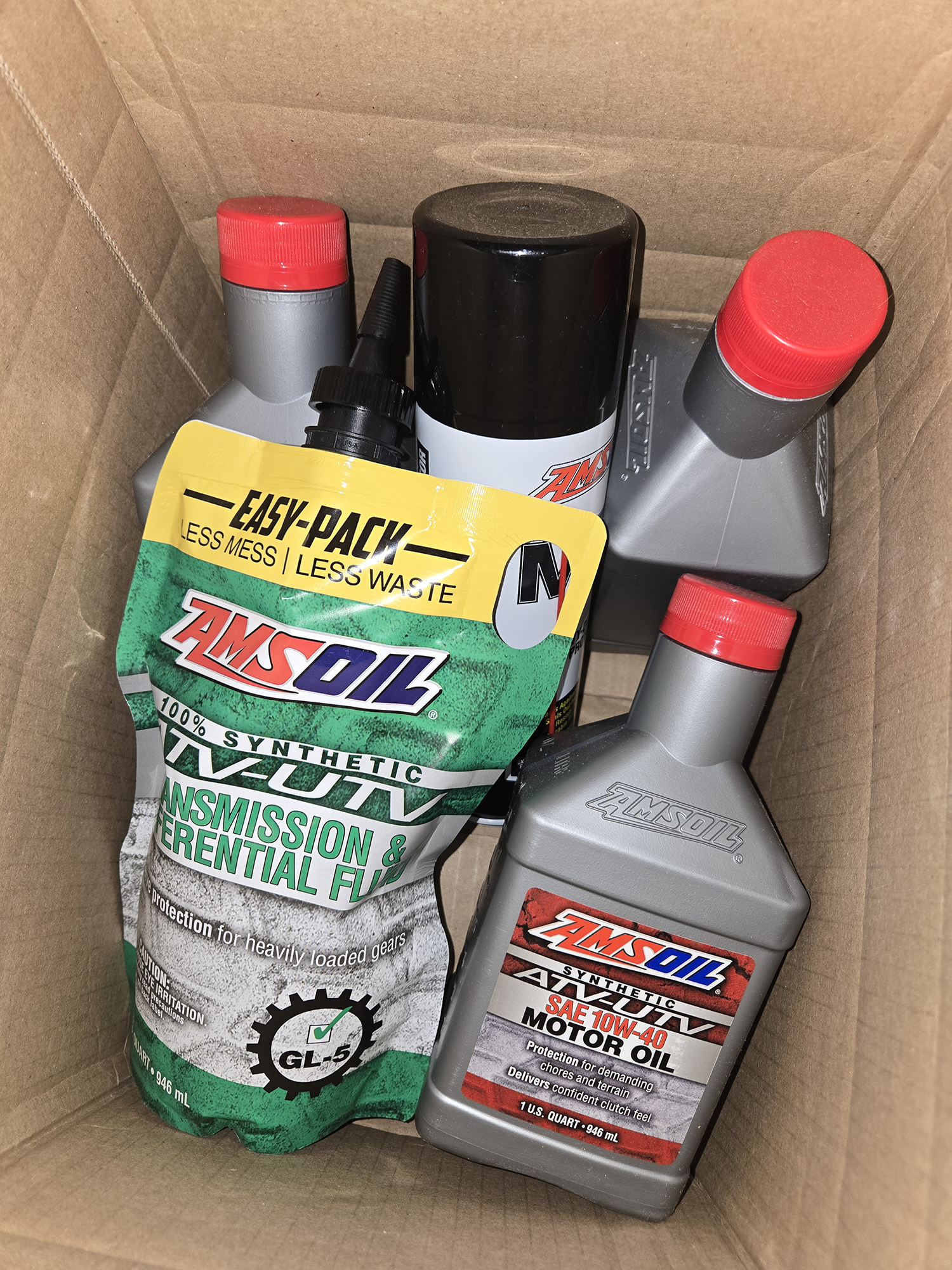 Trailwarriors.Life Amsoil ATV synthetic oil, gear lube and metal protectant