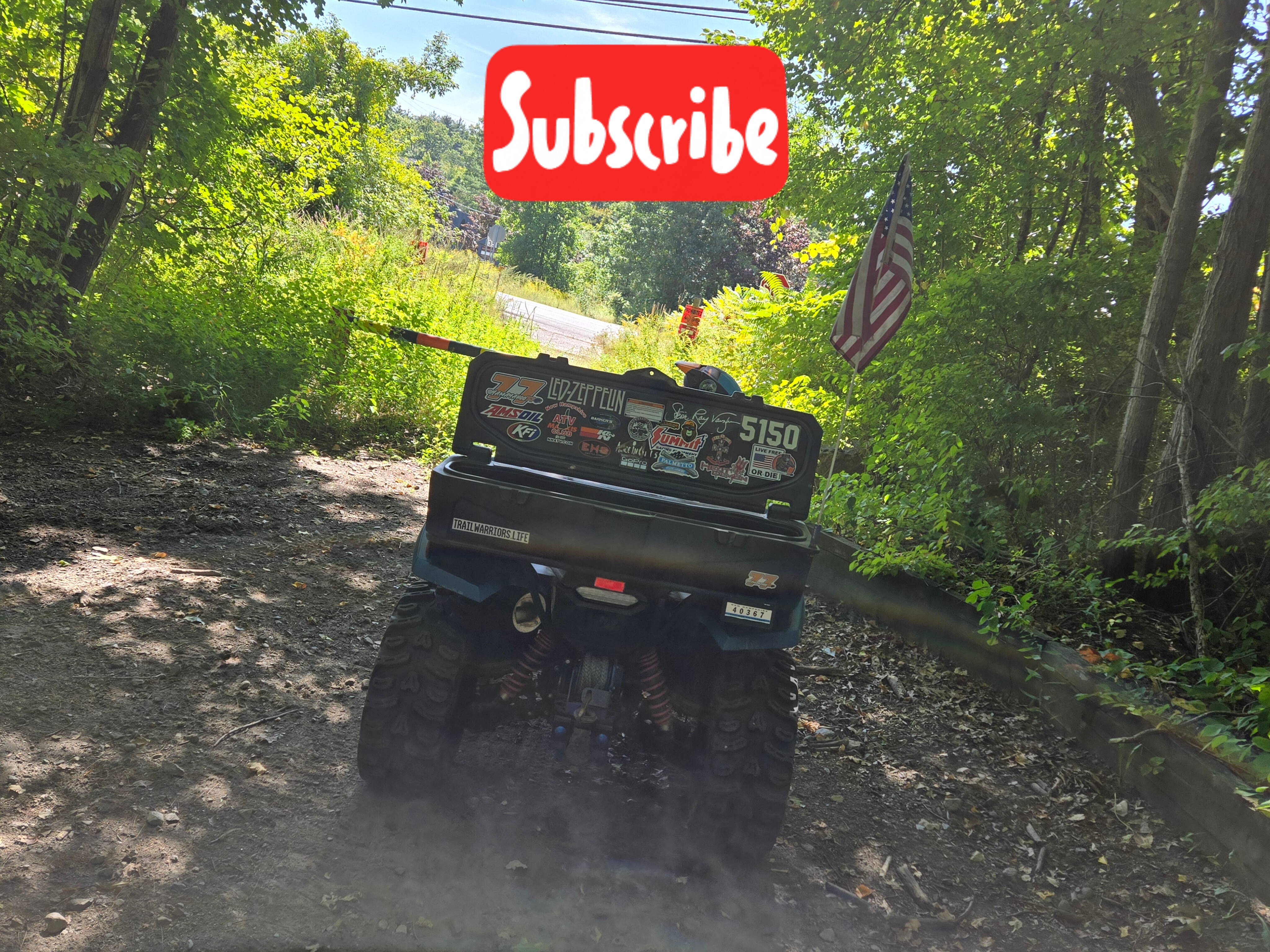 Subscribe to Trailwarriors.Life YouTube channel for ATV cruise & trail riding videos