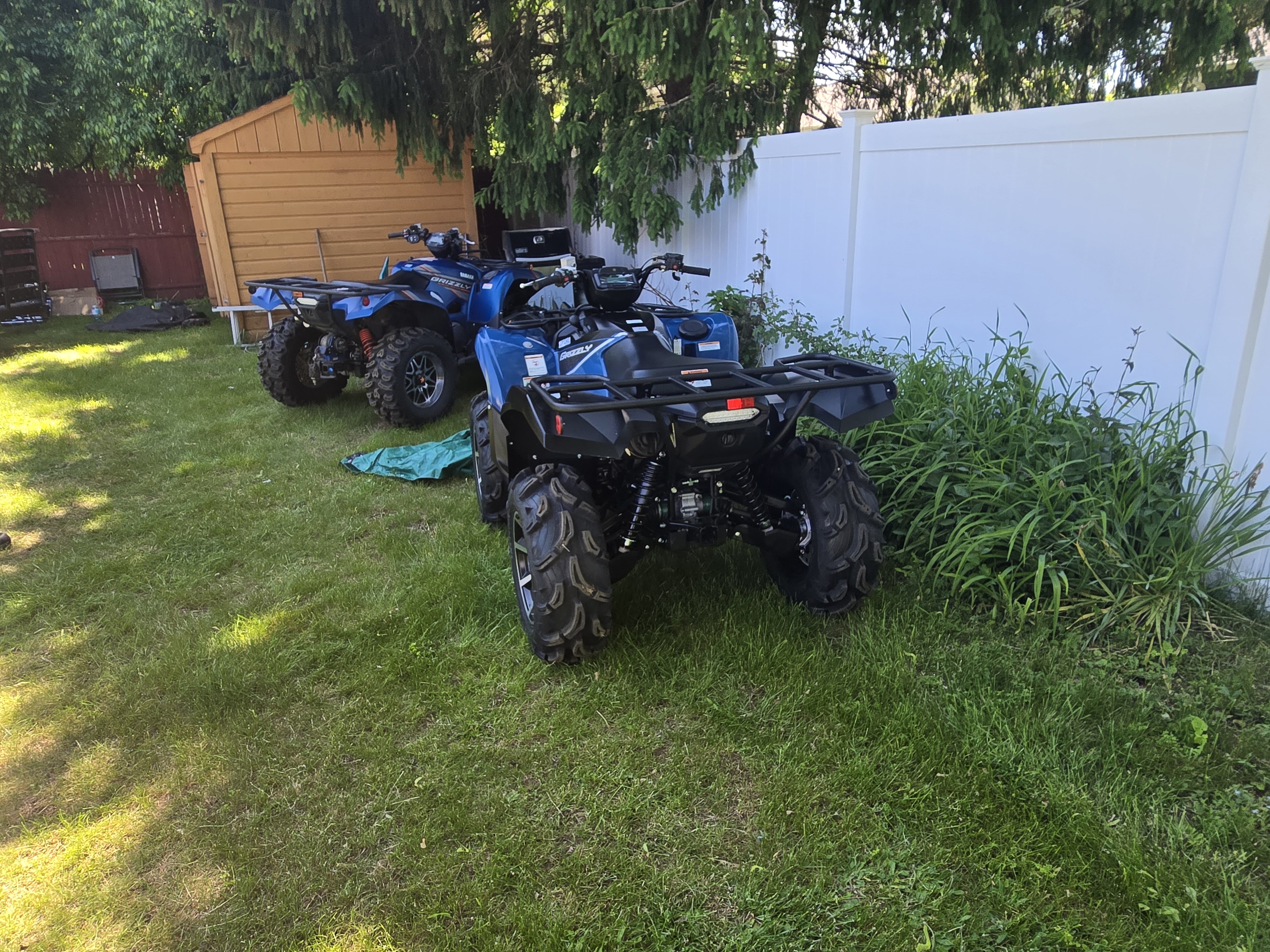 2019 & 2025 Yamaha Grizzly 700 Special Edition ATVs