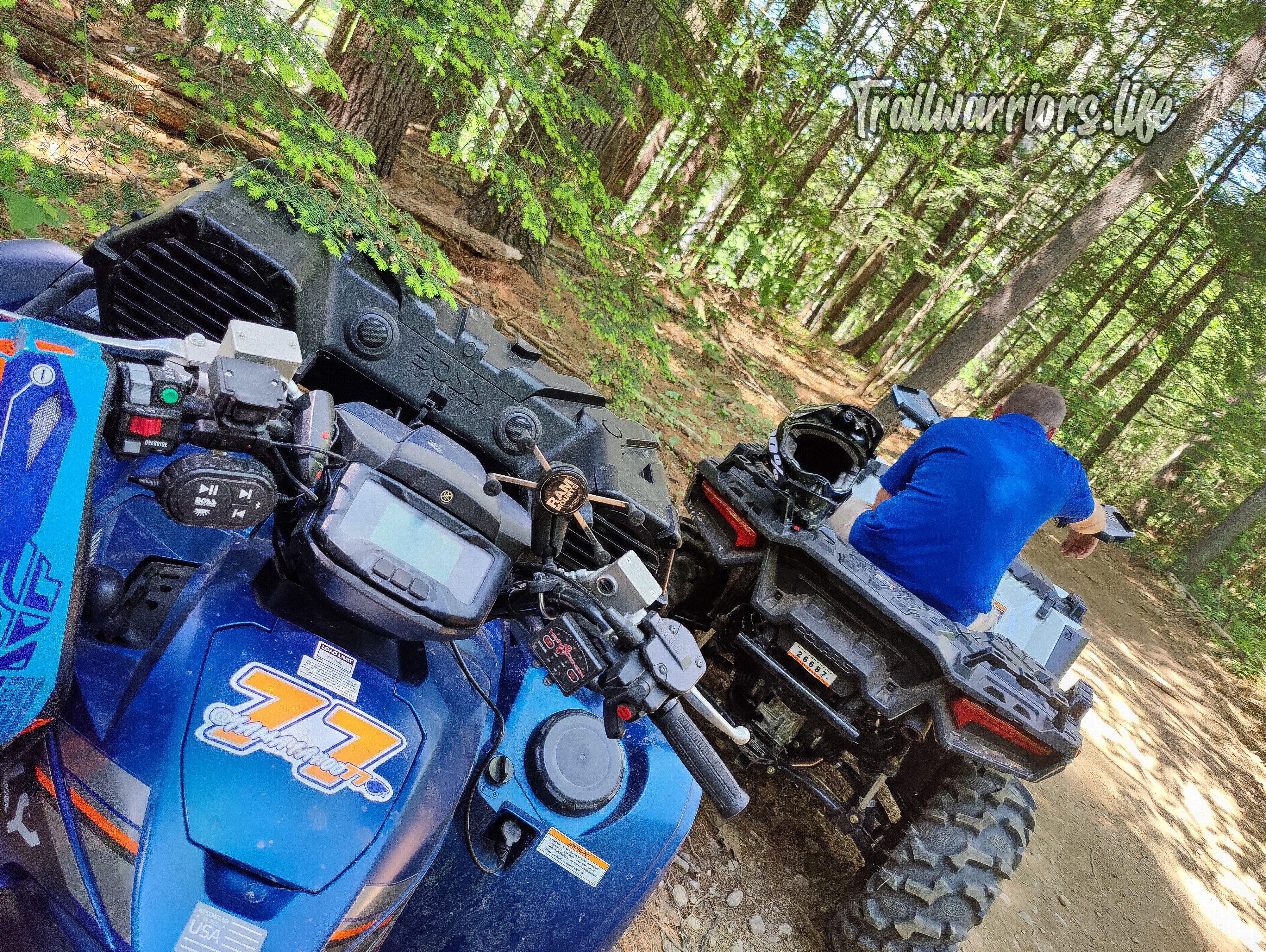 Trailwarriors.Life Hopkinton-Everett trails ATV cruise