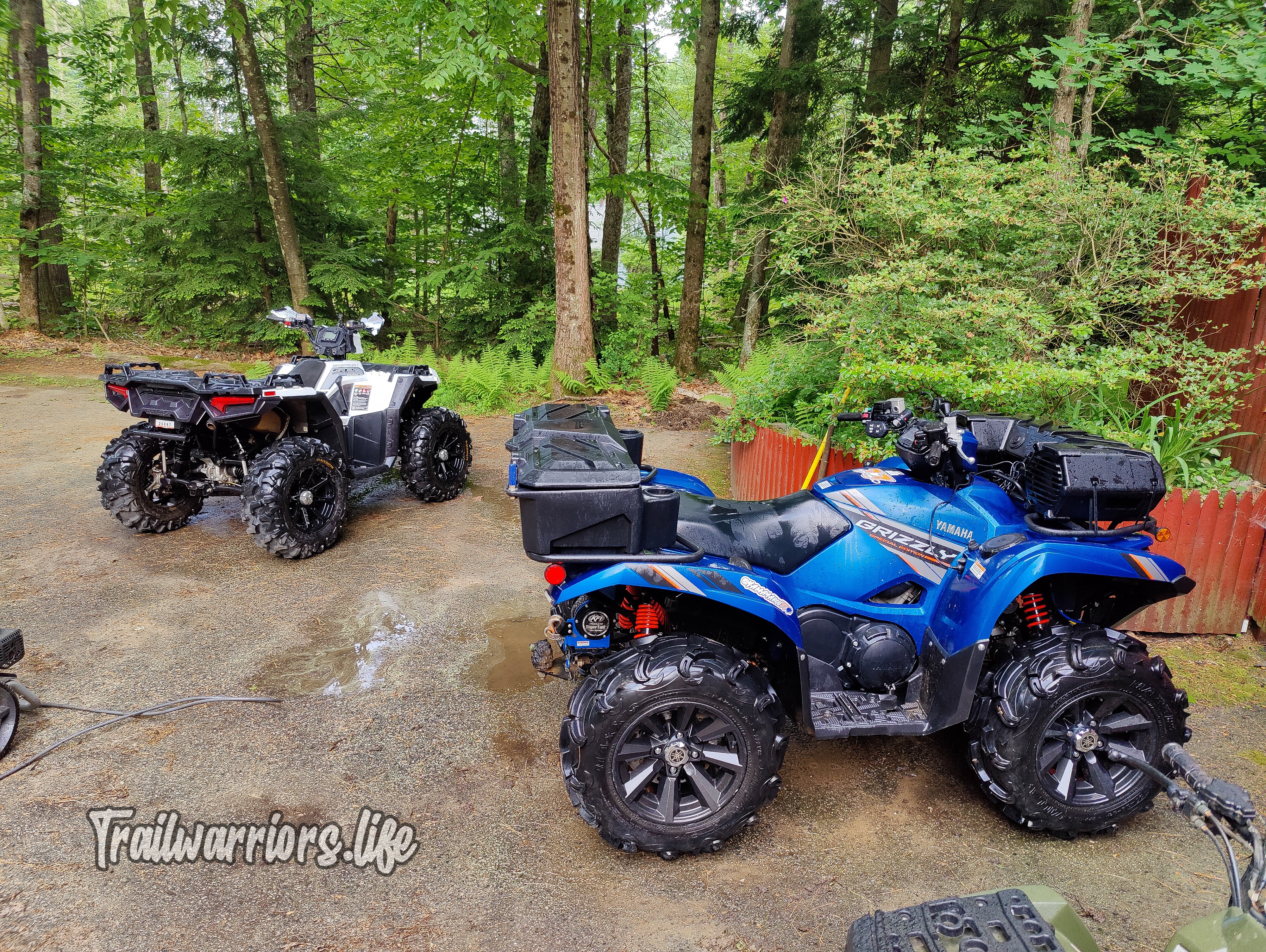 Trailwarriors.Life after ATV cruise washing NH trail riders