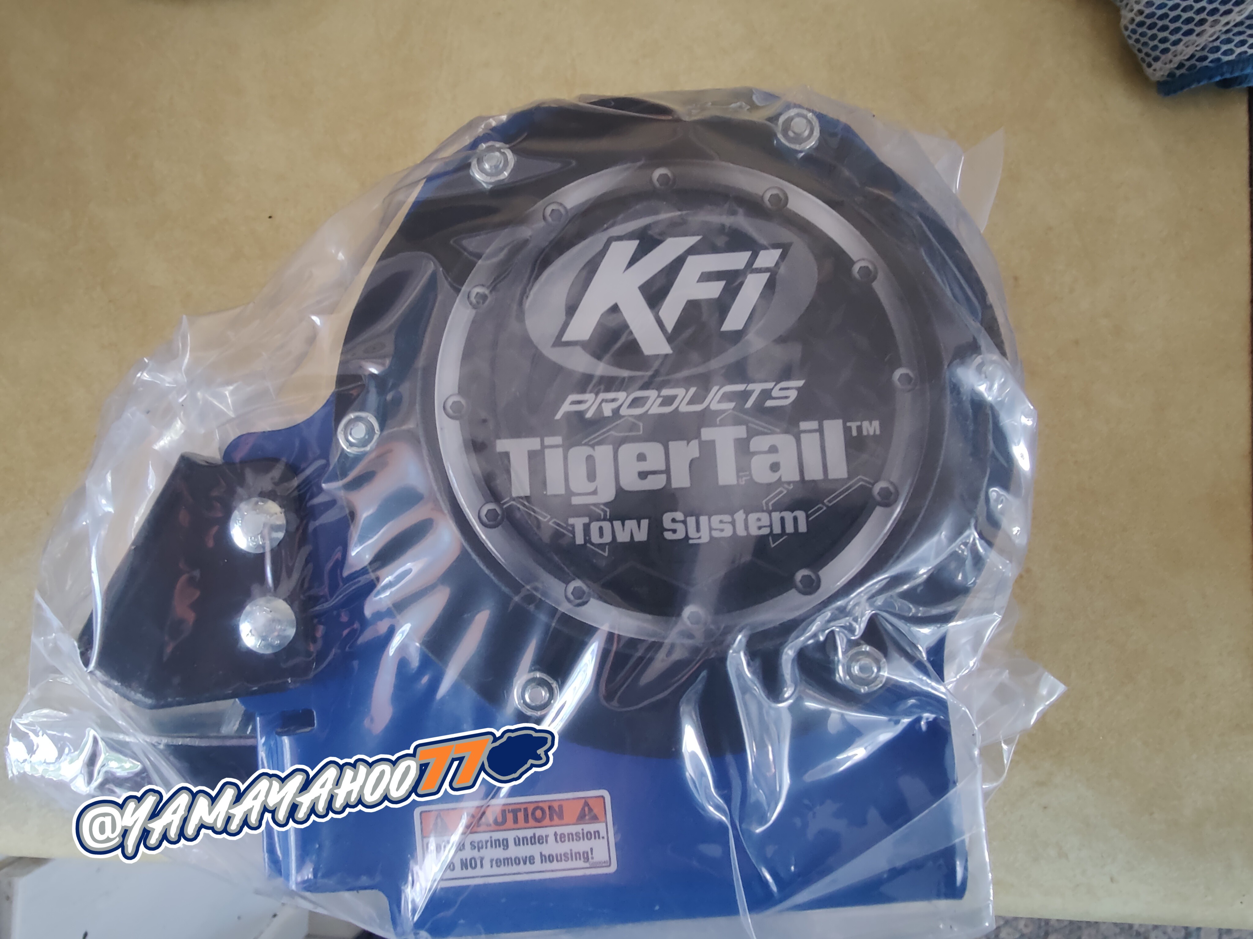 KFI Tiger Tail towing system for my '19 Yamaha Grizzly 700 SE Yamayahoo77