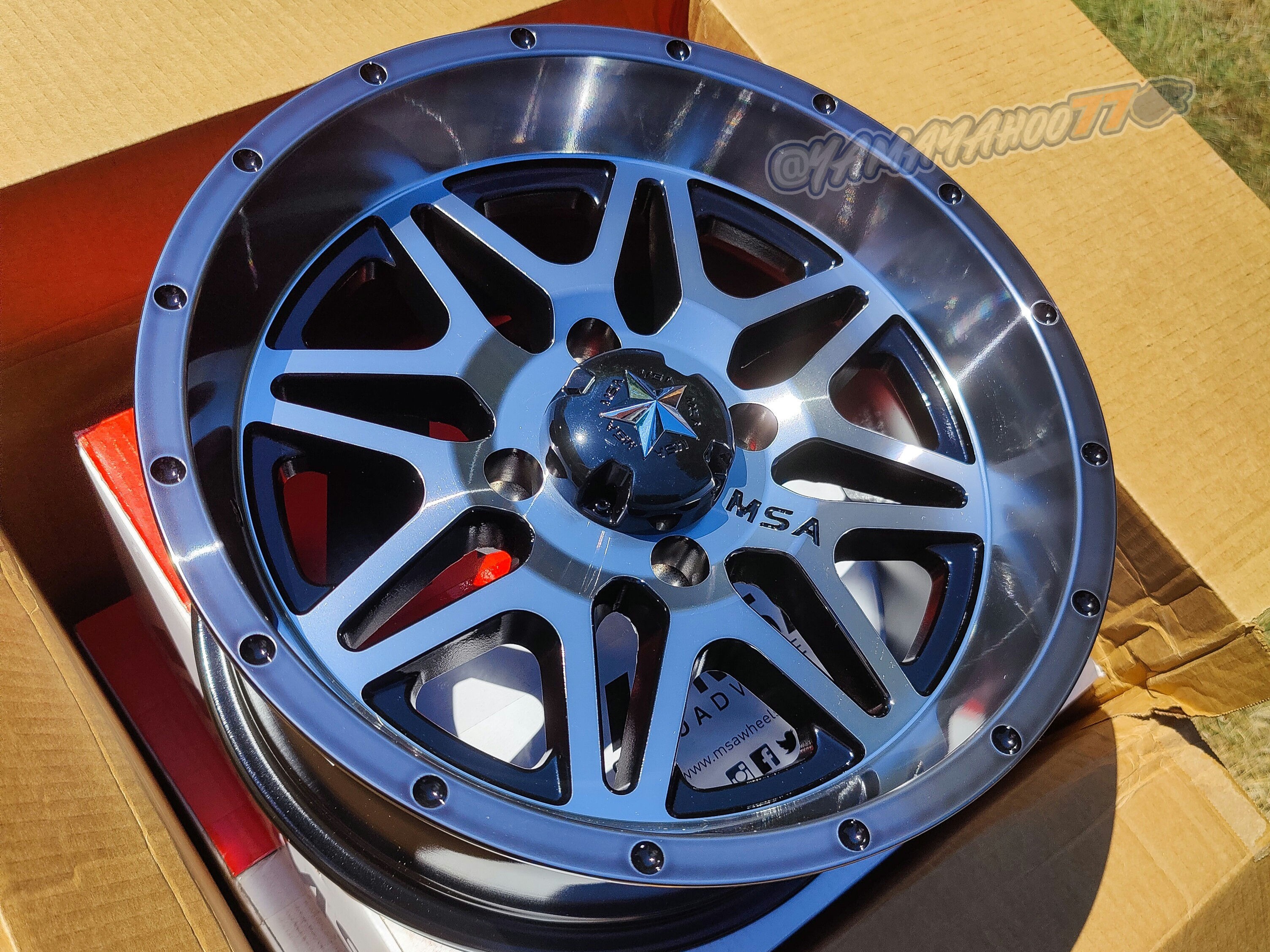 MSA Wheels Vibe 14" ATV offroad wheel