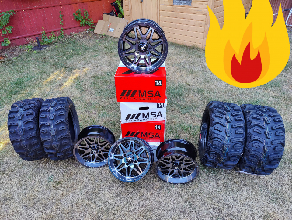 🤟 MSA Offroad Wheels M26 Vibe wheels &  Kenda Bear Claw HTR tires for the Grizzz 🐻  🤟