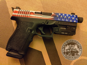 New PSA Dagger with American flag slide