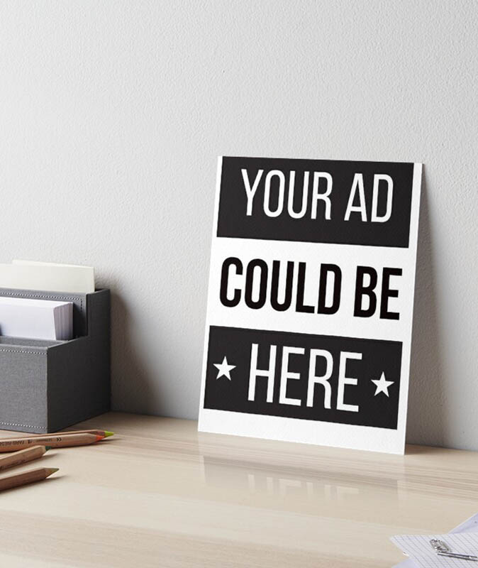 Your ad could be here