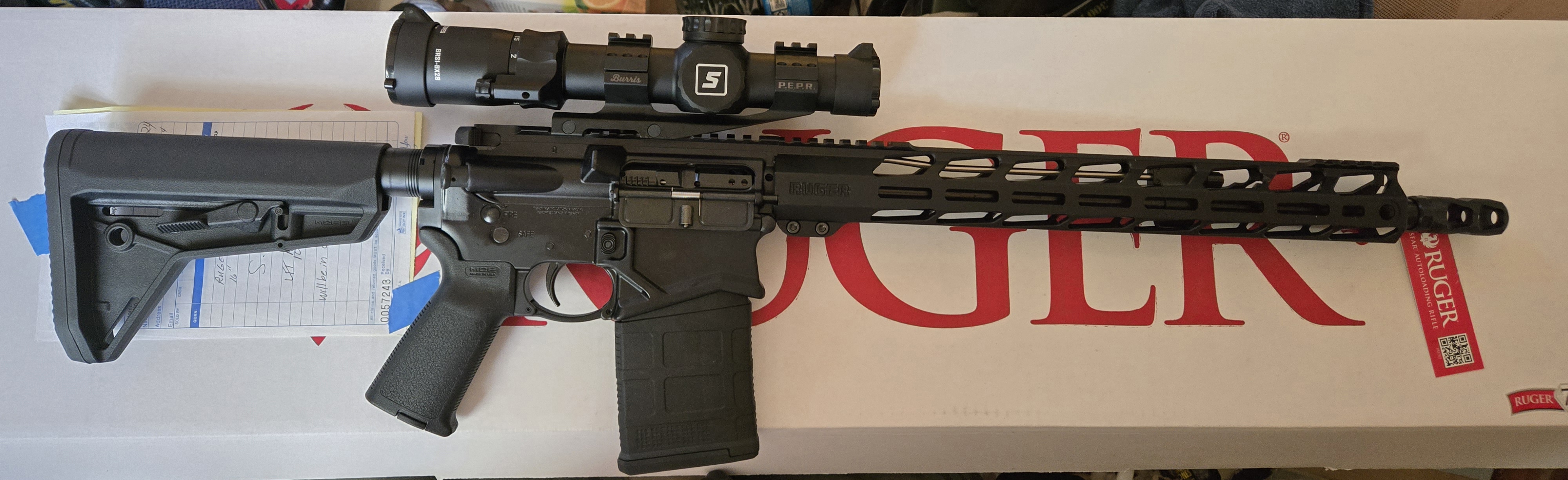 Ruger SFAR 16" .308 battle rifle project
